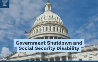 Government Shutdown Update Social Security and Disability Benefits